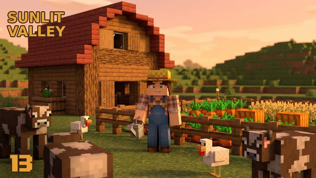 STARDEW VALLEY mais dans MINECRAFT EP.13 (Sunlit Valley)