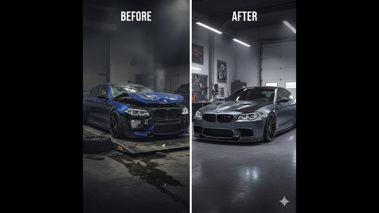 I Restored a Destroyed BMW M5 F10! 🛠️