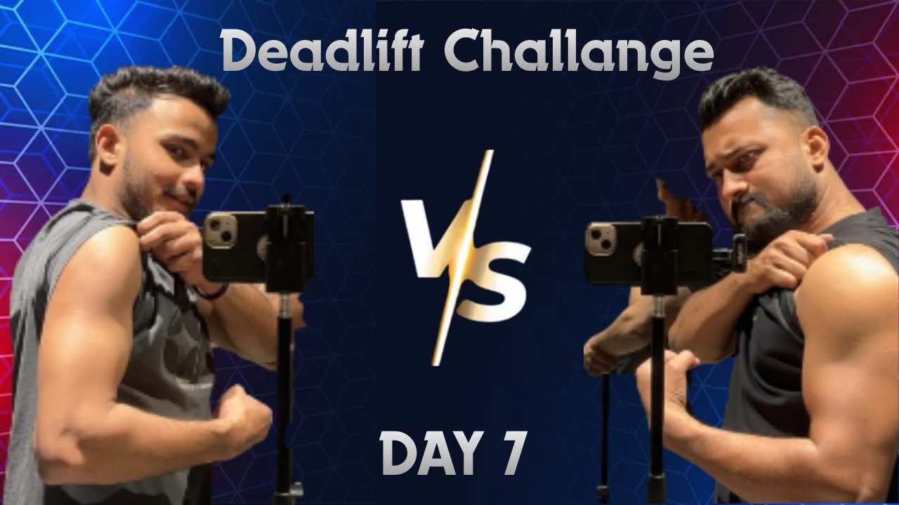 Day 7 – Deadlift Challenge 🔥 | One Week Completed | Real Strength test .