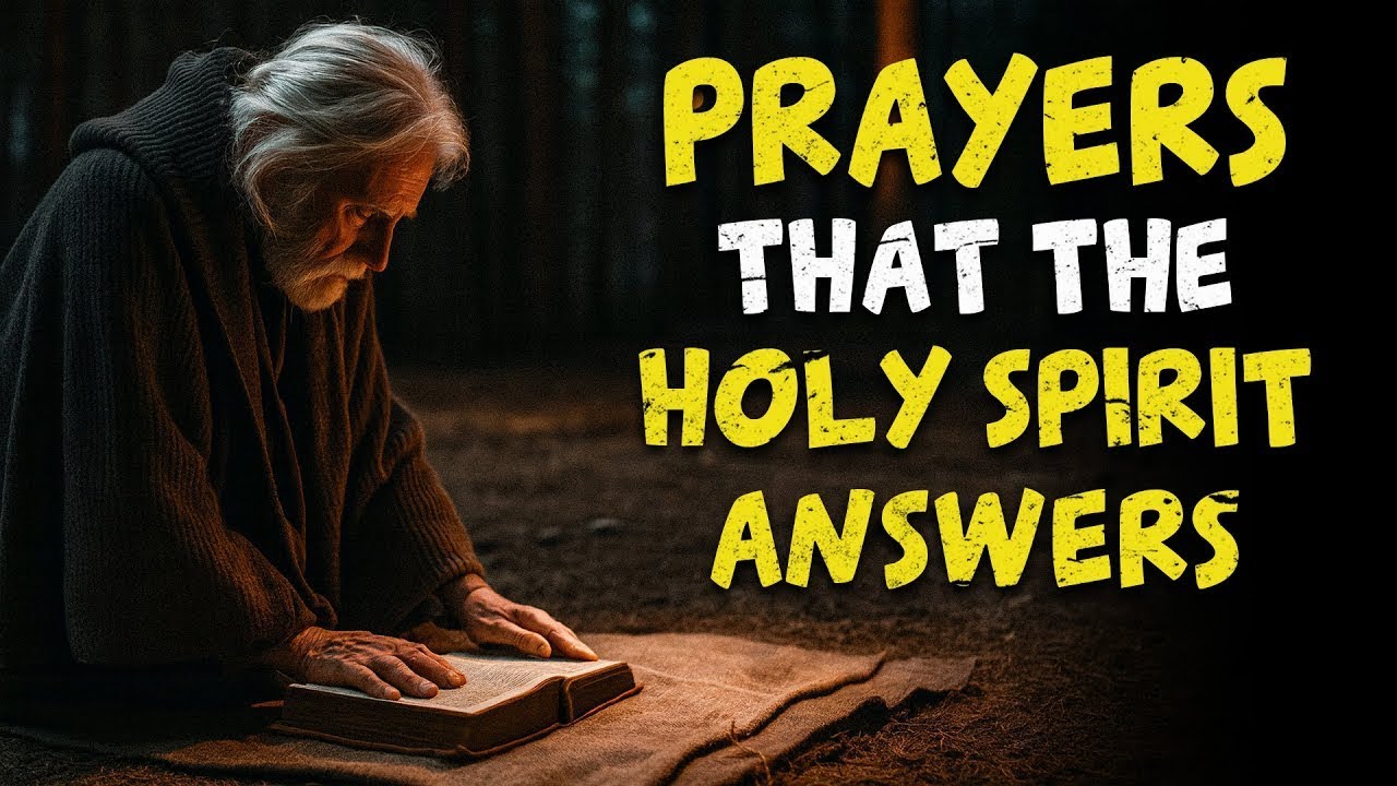 HOLY SPIRIT, The PRAYERS the HOLY SPIRIT Answers When You’re About to GIVE UP
