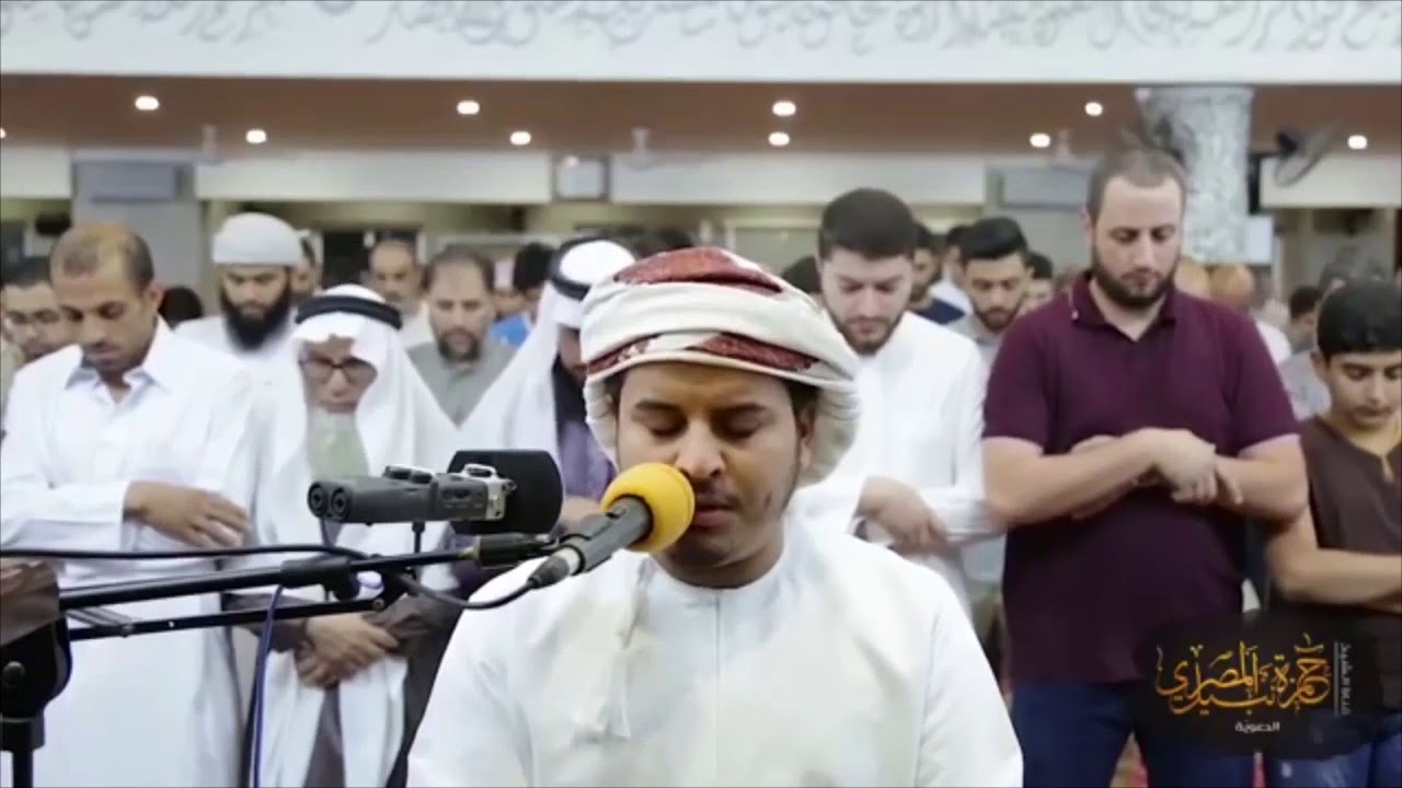 صلاة العشاء للقارئ هزاع البلوشي| من سورة الأعراف مسجد خيريه-مملكة الاردن.