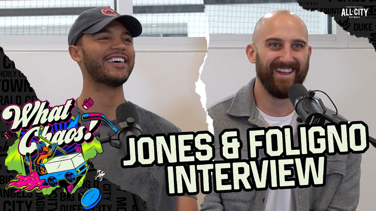 Blackhawks vets Nick Foligno, Seth Jones discuss Connor Bedard, King of Queens and the CHL