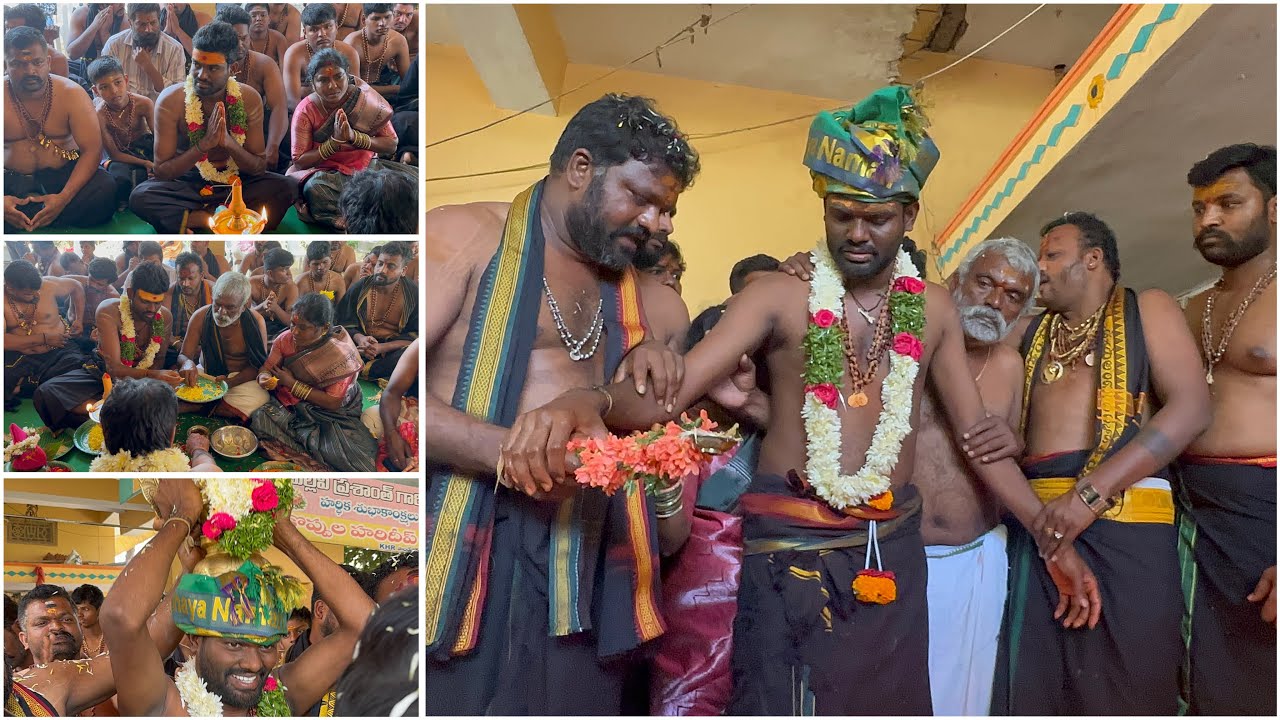 biggboss pallavi prashanth Ayyappa pooja | Ayyappa swamy pooja 