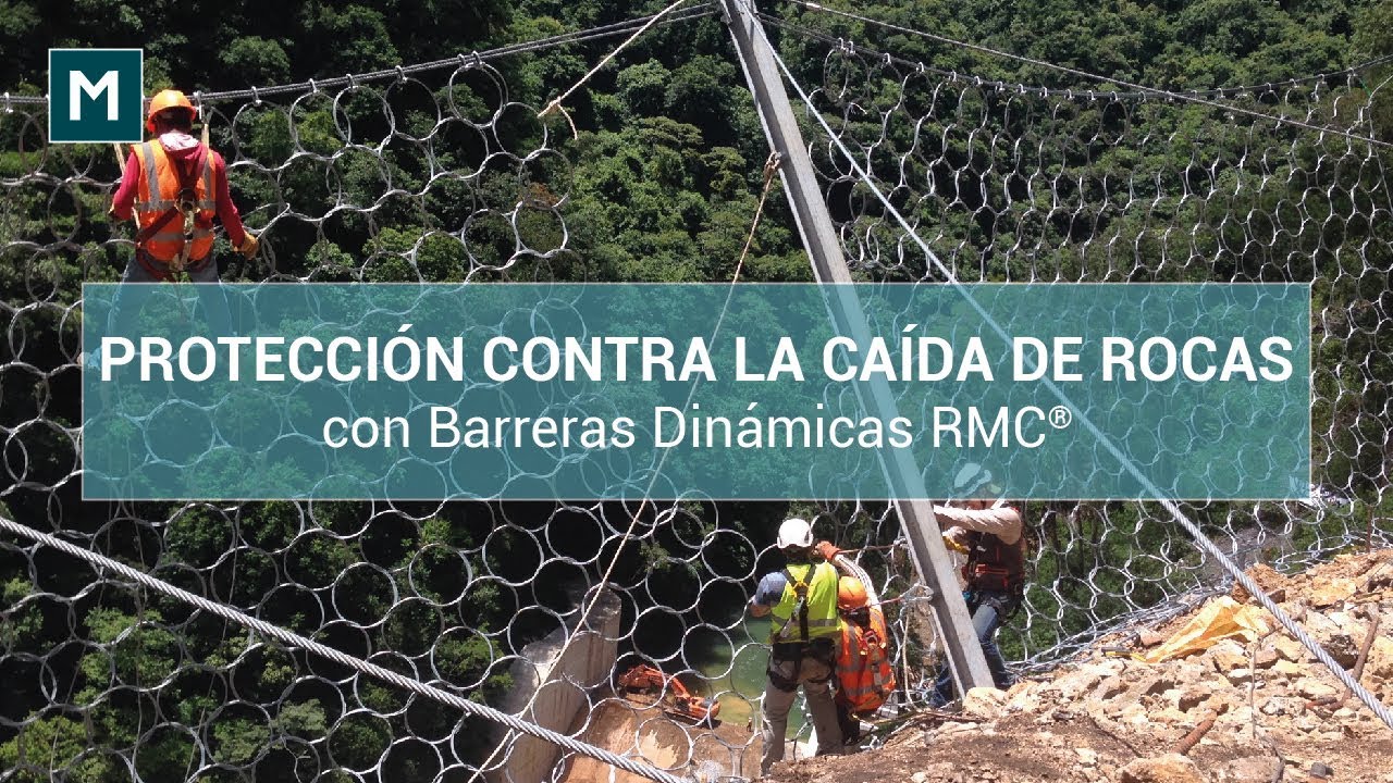 Protección contra la caída de Rocas con Barreras Dinámicas | Proyecto Renace II | Guatemala