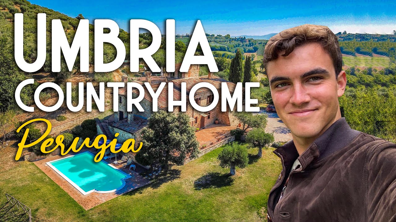 COUNTRYSIDE PROPERTY WITH HOBBY VINEYARD FOR SALE IN UMBRIA, MONTEFALCO - CASALE IN VENDITA ITALIA