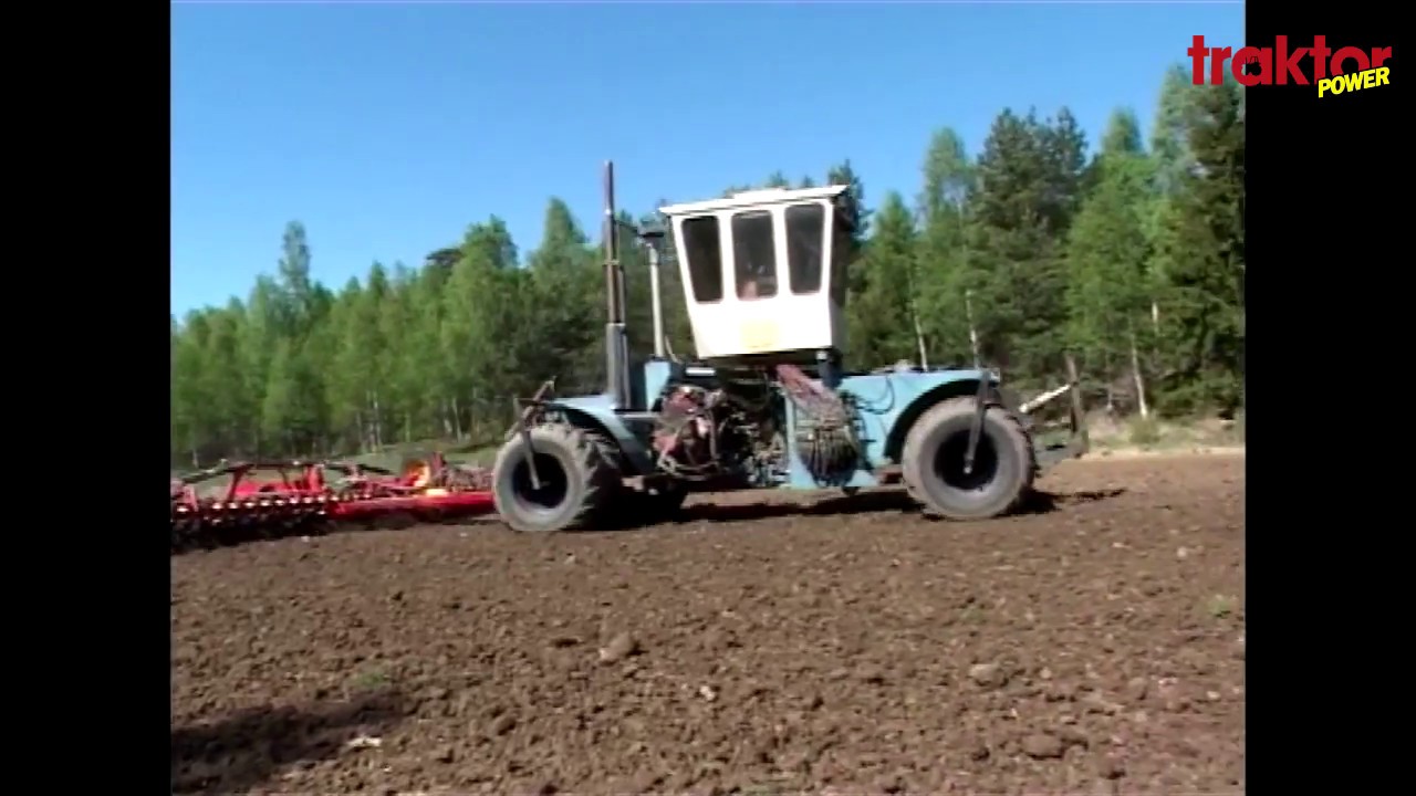 Hydrostatdriven traktor med Scania DS11