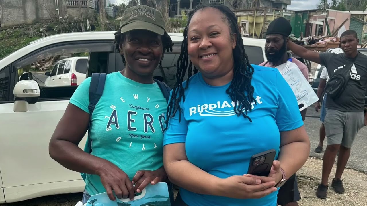 Disaster in Jamaica: RipplAffect Delivers Life-Saving Water Filters to Families Hit Hard byHurricane
