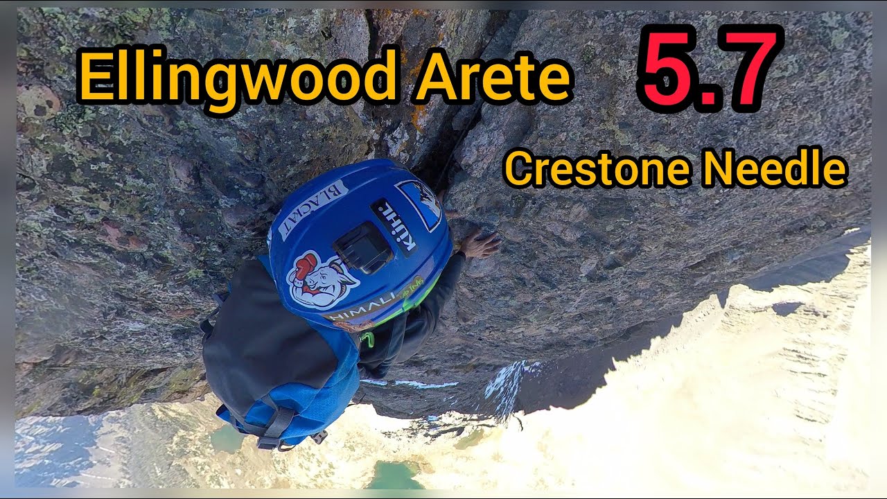 CRESTONE NEEDLE VIA ELLINGWOOD ARETE 5.7 AND LEDGES