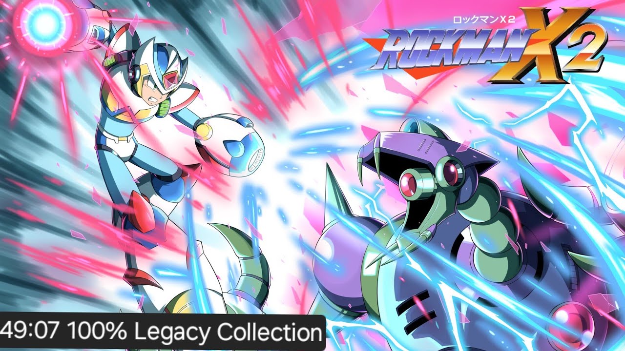Mega Man X2 Speedrun 100% 49:07 X Legacy Colletion