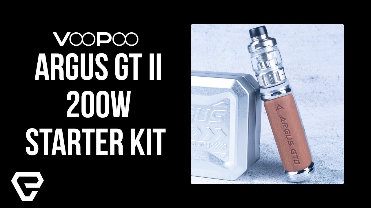 Voopoo Argus GT II 200W Starter Kit Review!