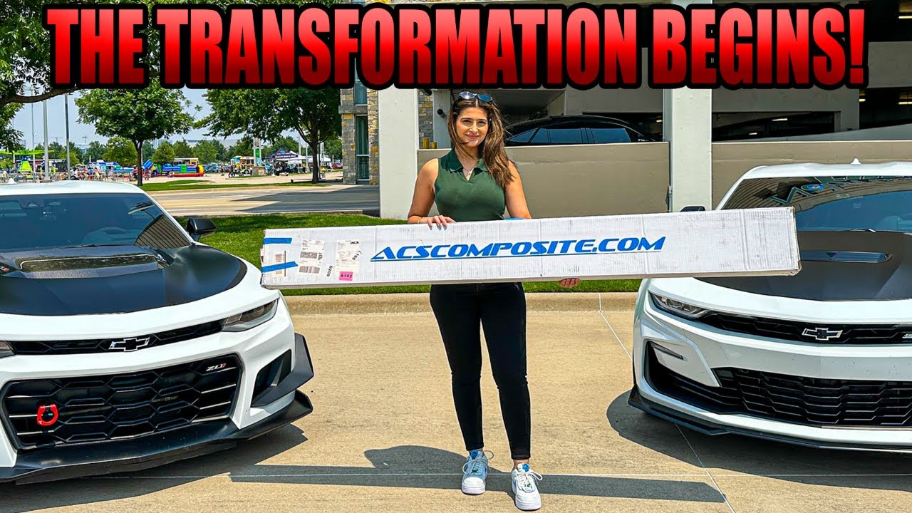 Maddie HELPS me MOD my 2023 Camaro SS 1LE!