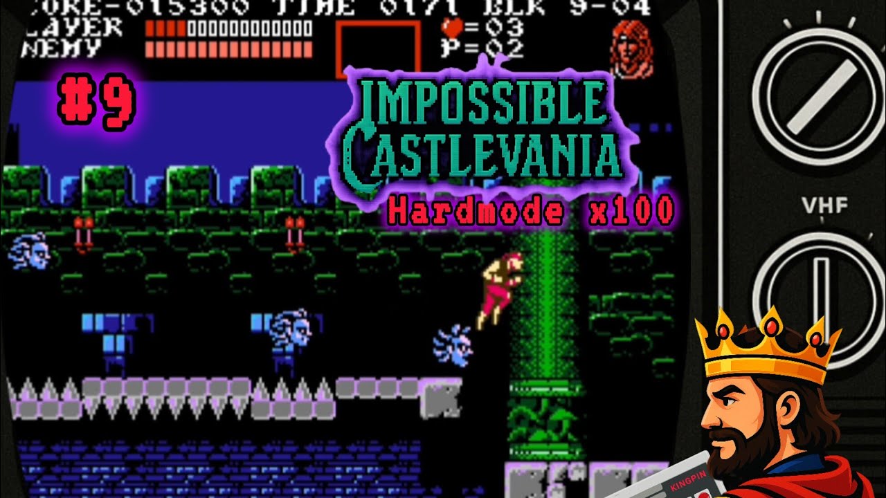 Castlevania III - Extremely Hard Difficulty Kaizo ROMHack - Episode 9