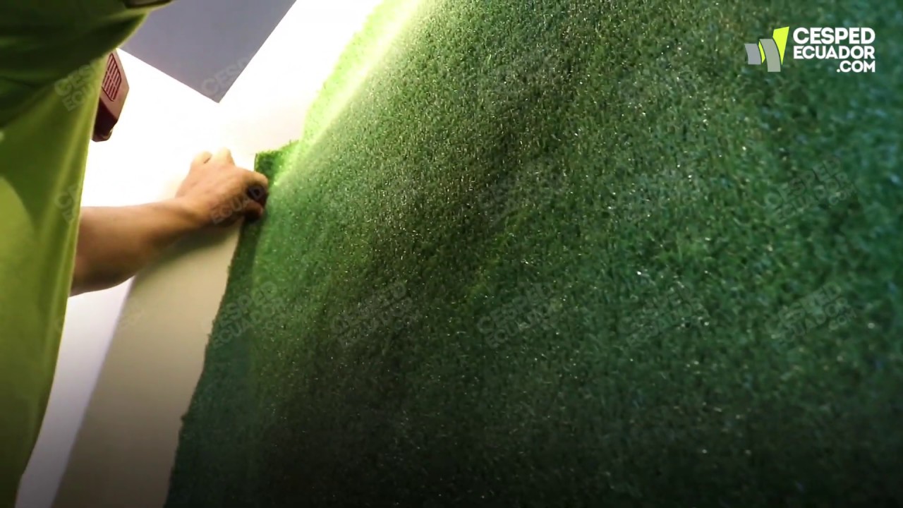 ¿Cómo instalar césped sintético en pared? ✨