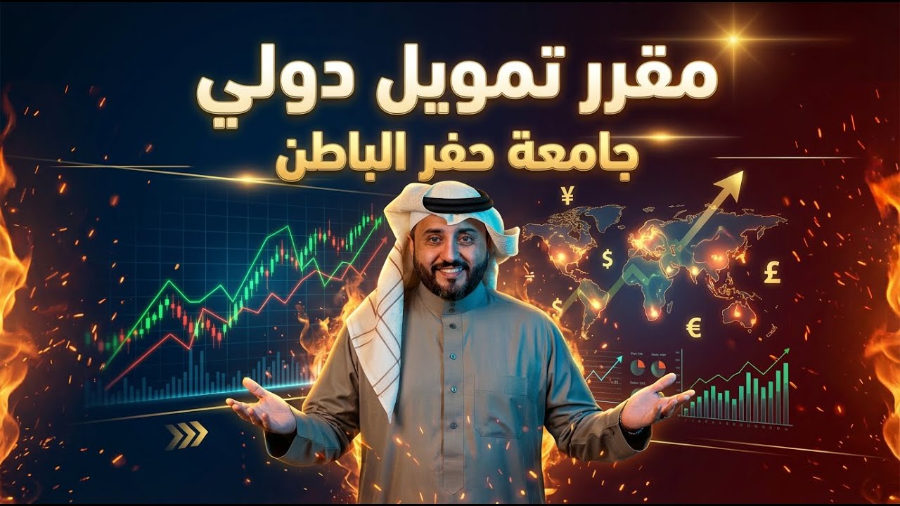 المحاضرة الأولى بعنوان مدخل إلى التمويل الدولي