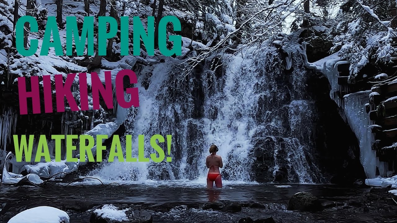 Winter Swims at Waterfalls, Hikes and Winter Camping Ridge at Lovat WCNS Trip!