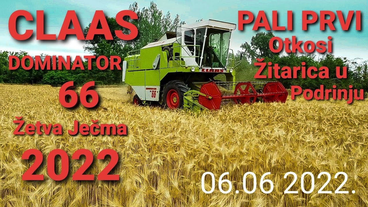 Prva Zetva Jecma 06.06.2022. | Claas Dominator 66 Barley Harvest 2022