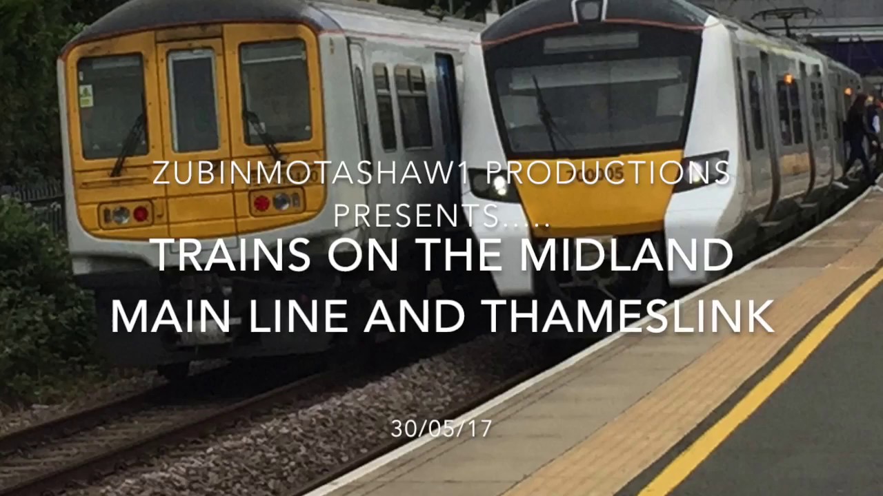 Trains on the Midland Main Line and Thameslink. Episode 2: West Hampstead Thameslink