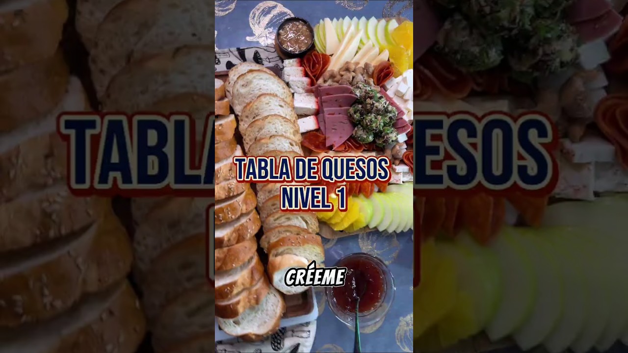 COMO PREPARAR TABLA DE QUESOS (tabla Charcuter&iacute;a ) Econ&oacute;mica y r&aacute;pida
