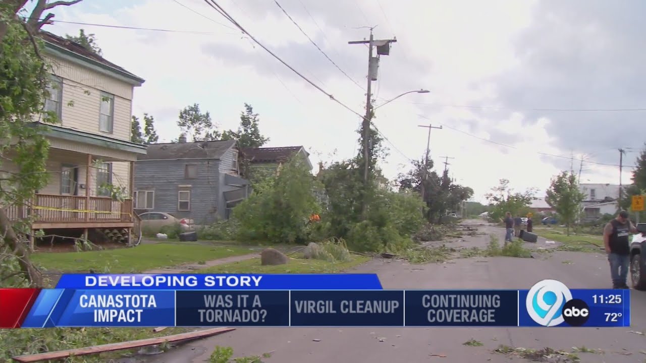 One dead in Canastota, multiple homes and buildings destroyed after Tuesday storms