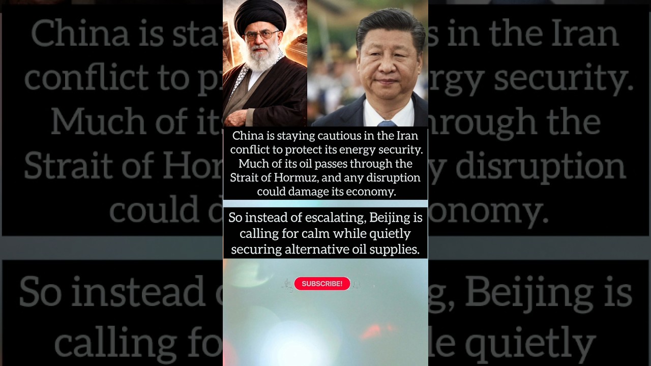 China&rsquo;s Silent Strategy: Why Beijing Won&rsquo;t Risk War Over Iran Amid US-Israel Strikes!#shorts #news