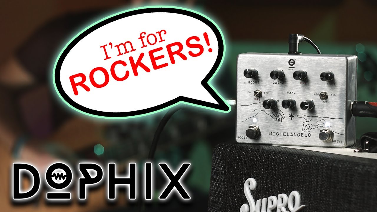 MICHELANGELO Guitar Pedal by Dophix |  PERFECT Rock Tones