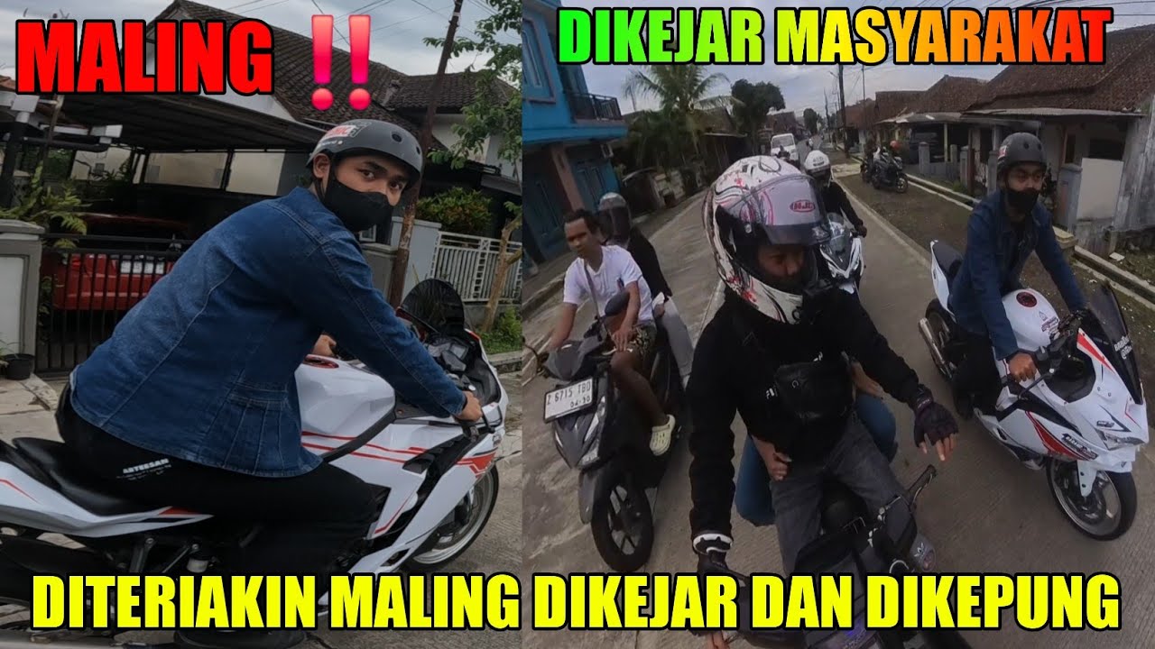 BERHINTIIN PAKSA MALING ZX25R BABANG VIRAL SAMPAI DITERIAKIN MALING