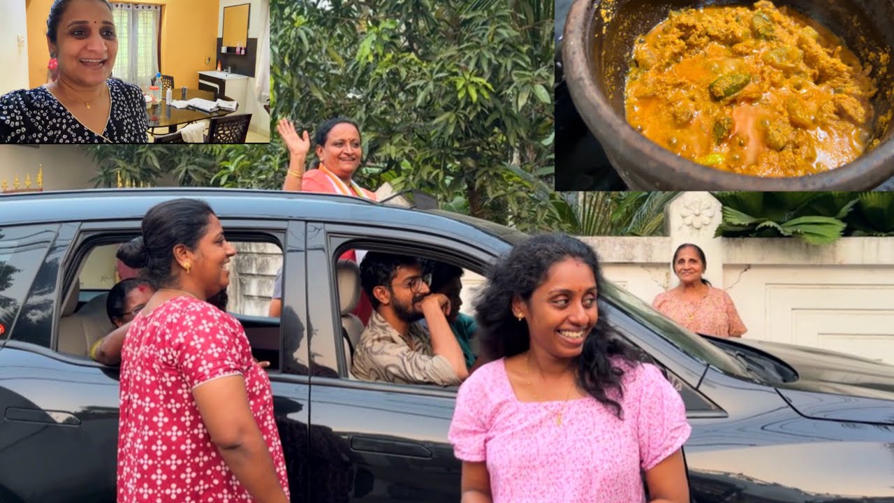 Devi(Sree Bhadrakali) ko mankar Amma special Dry prawn  mango curry 