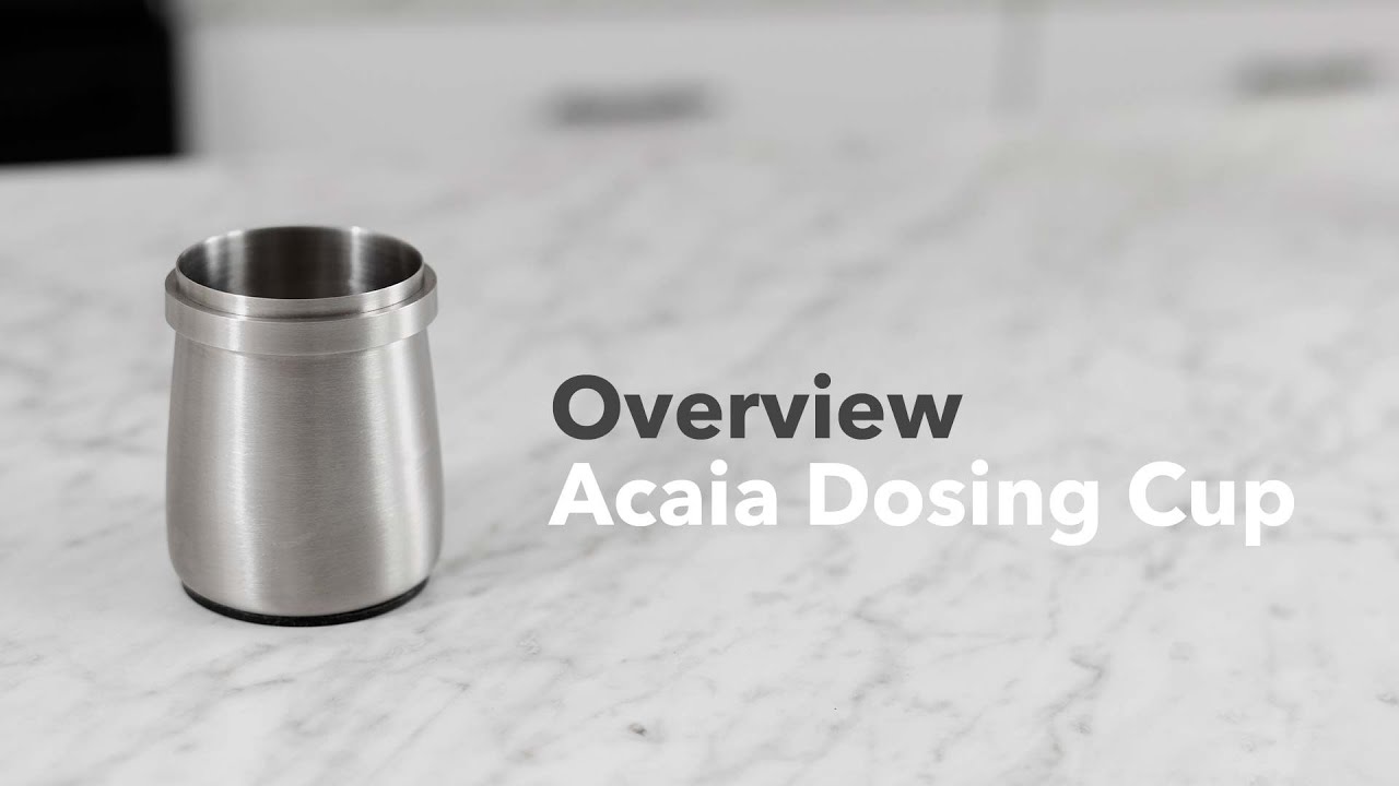 Video Overview | Acaia Portafilter Dosing Cup
