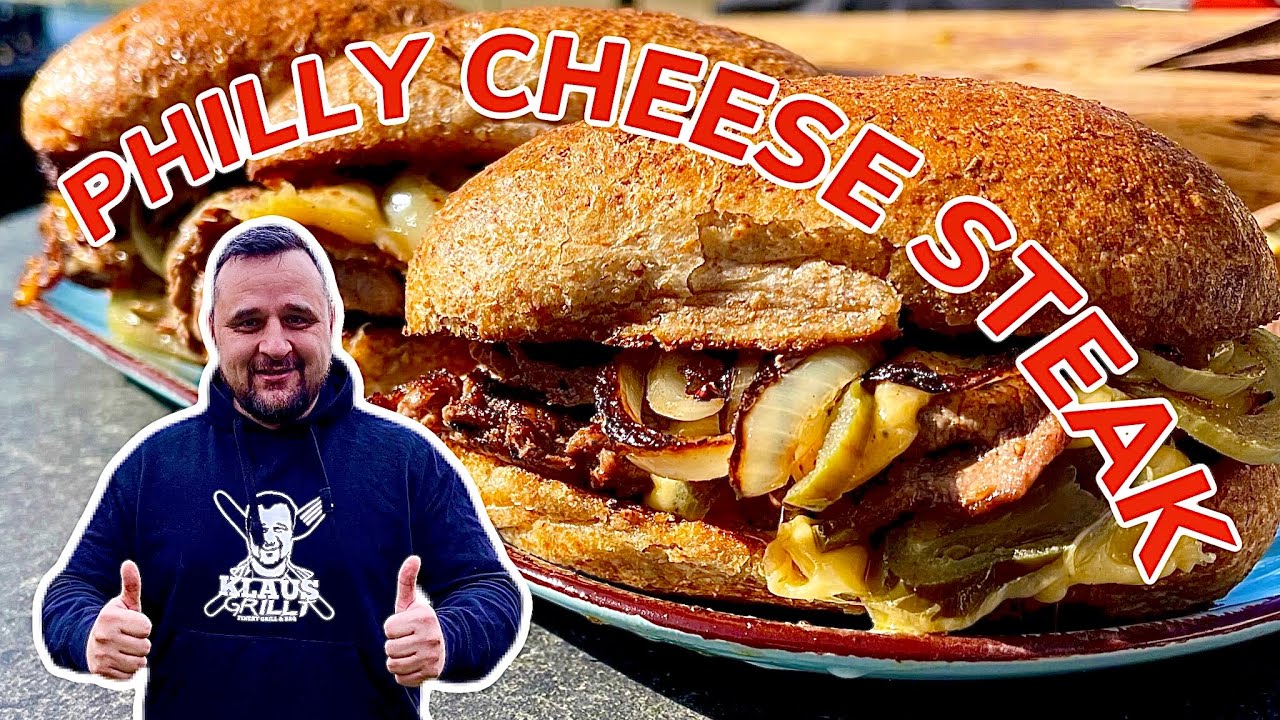 PHILLY CHEESE STEAK GRILLEN — Klaus grillt