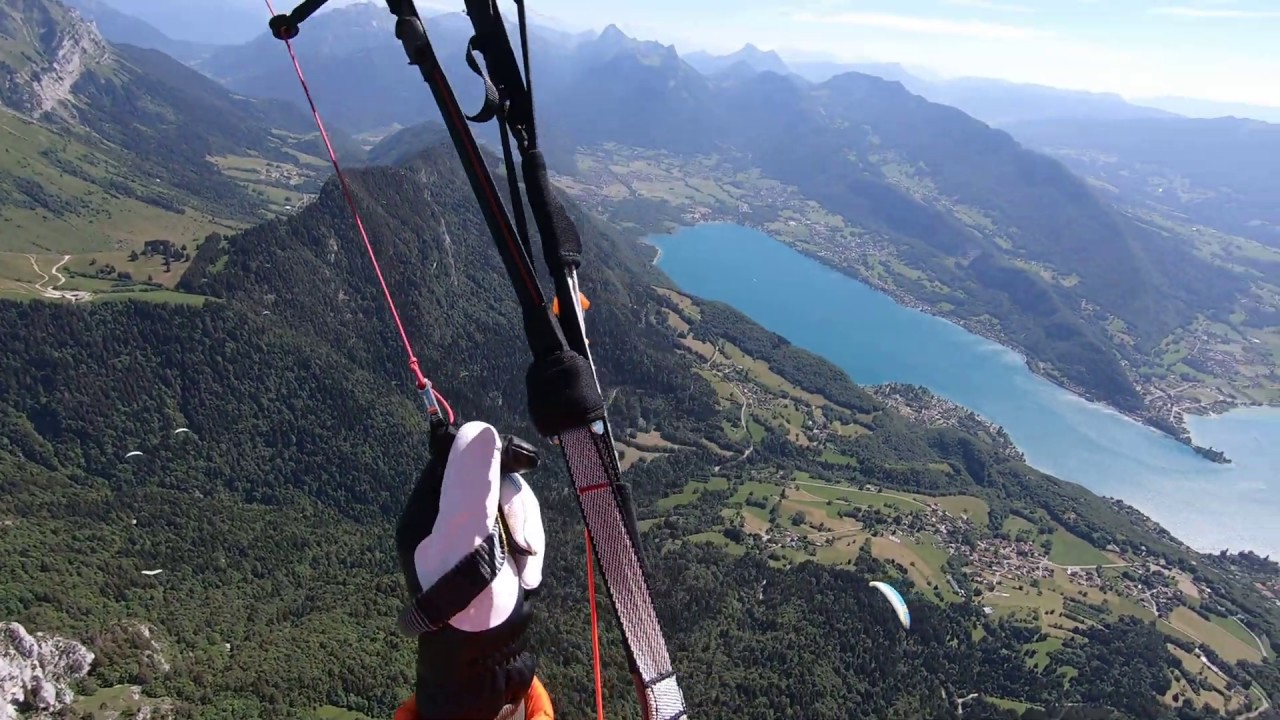 Parapente Annecy - Premier petit tour du lac 20200707