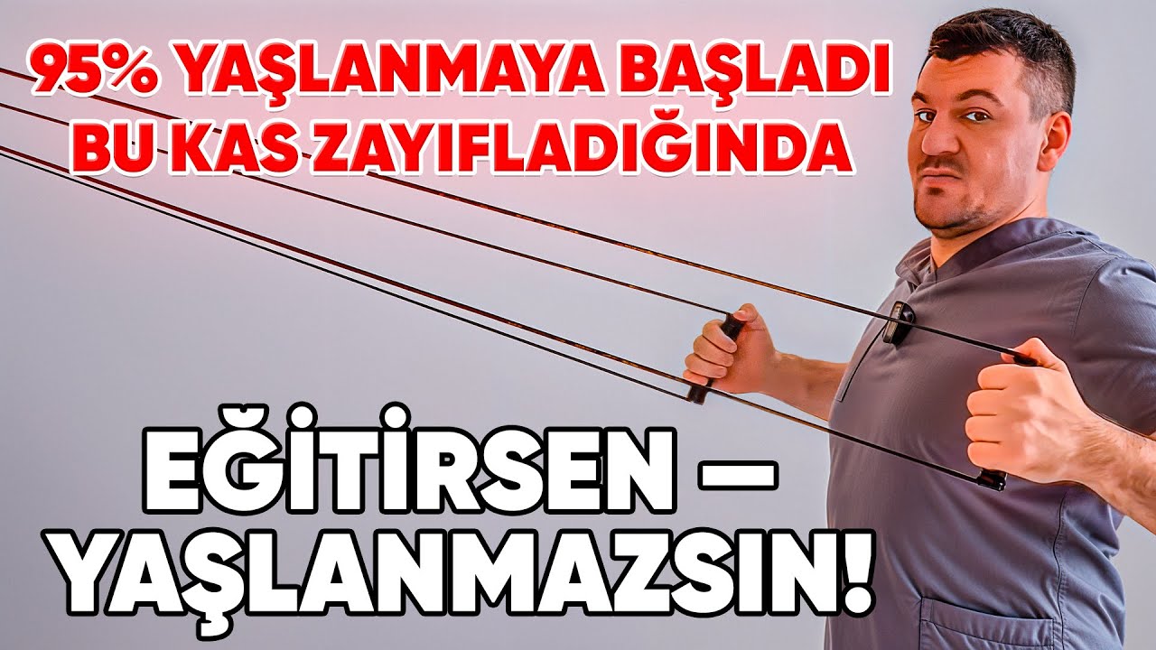 İnsanların 95’ %: inde yaşlanma bu kasla başlıyor.Bu egzersizi yap — yaşlanmayı durdur!