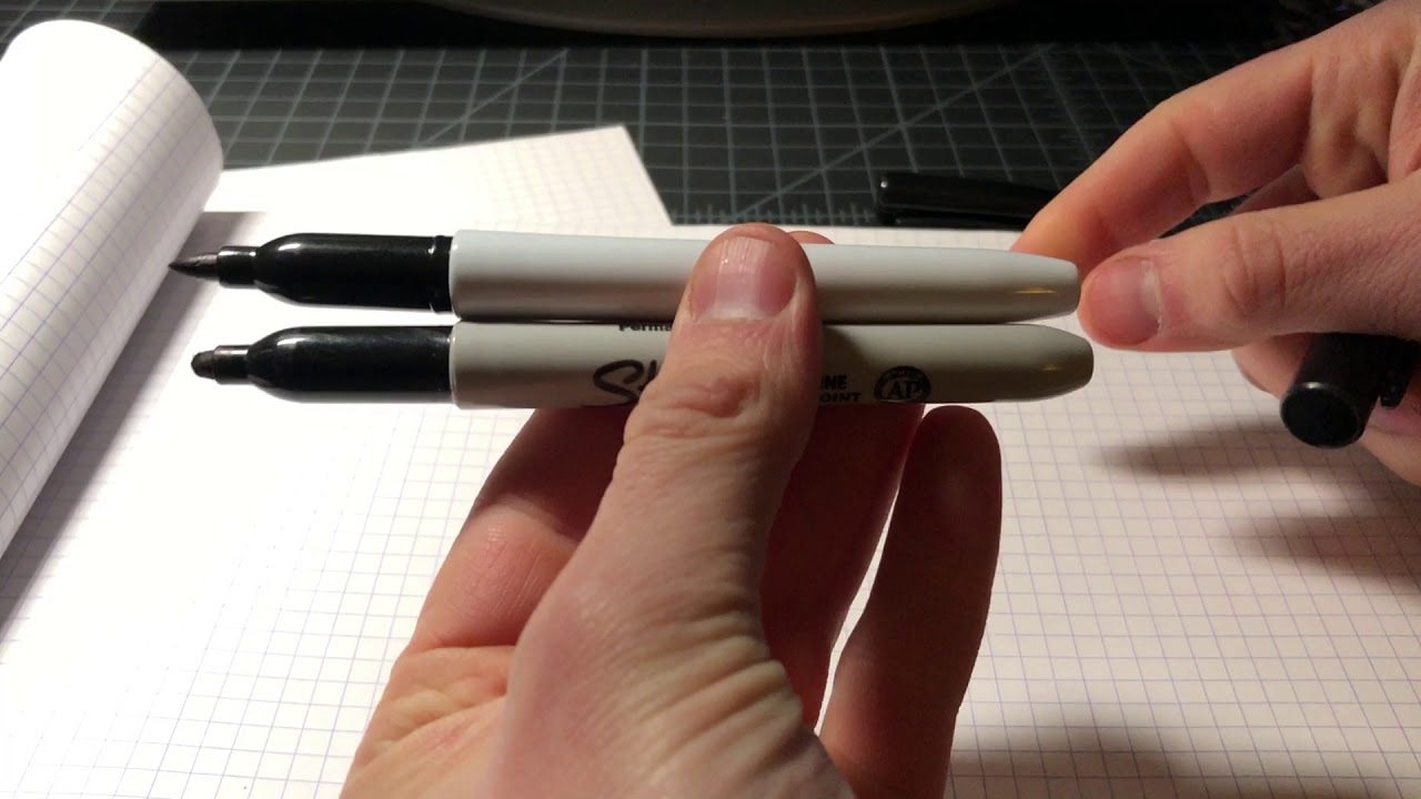 Amazon Basics vs Sharpie Permanent Marker Review