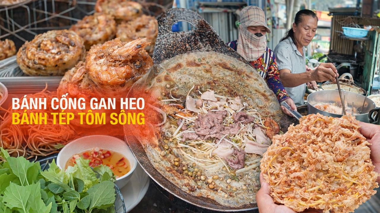 Phát hiện BÁNH CỐNG GAN HEO cực hiếm tại Sài Gòn - Vi Na TV