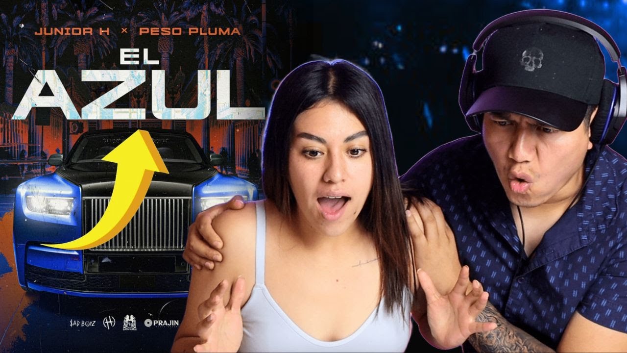 UN VERDADERO CORRIDAZO!!! Junior H x Peso Pluma - El Azul [En Vivo] REACCIÓN