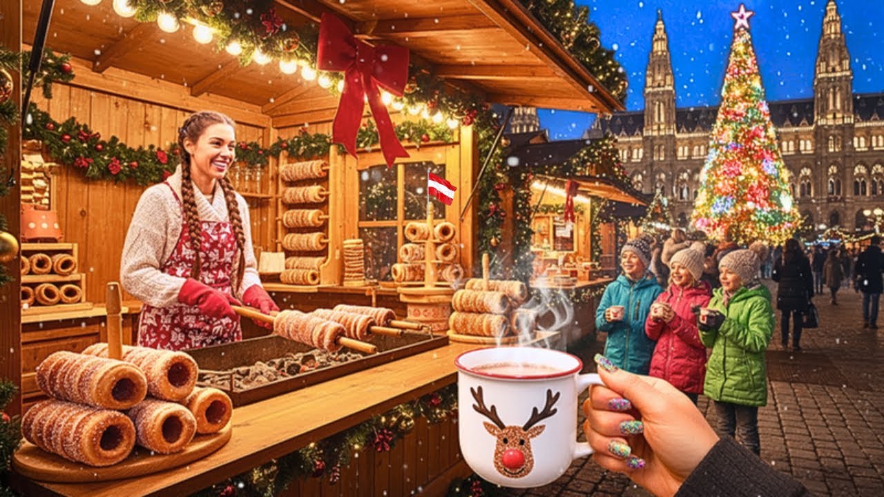 СКРЫТЫЕ ЖЕМЧУЖИНЫ АВСТРИИ 🎄 Признан самым красивым рождественским рынком в мире – Вена