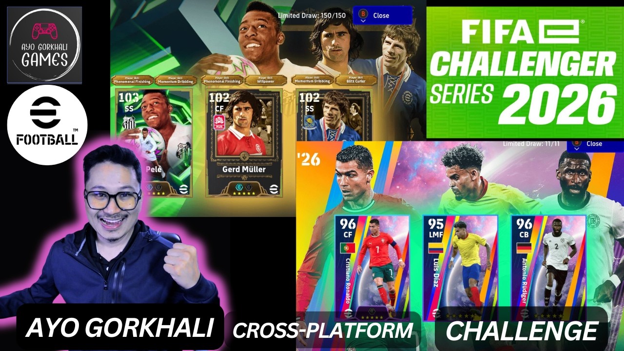 eFootball 2026 LIVE 🔴 Division 1 Rank Push | Messi & Ronaldo Meta Squad | Co-Op With Viewers