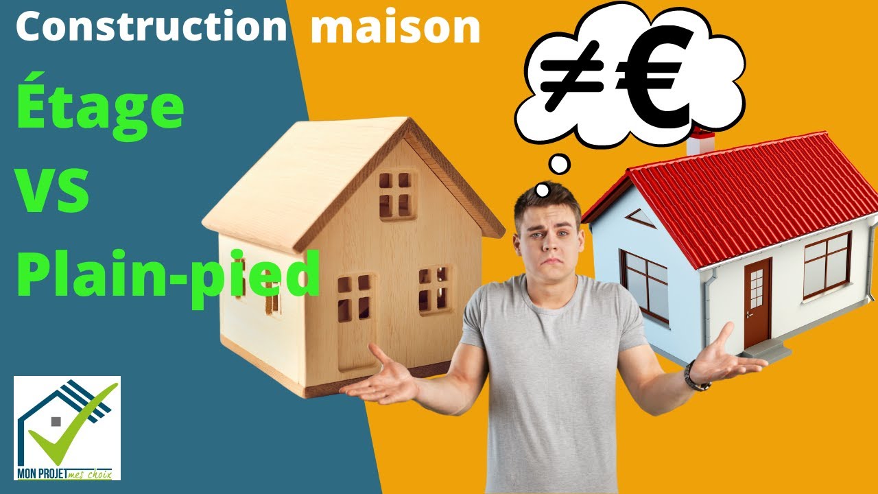 Y-a-t-il une diff&eacute;rence de prix entre un plain-pied et une maison en R+1 ?