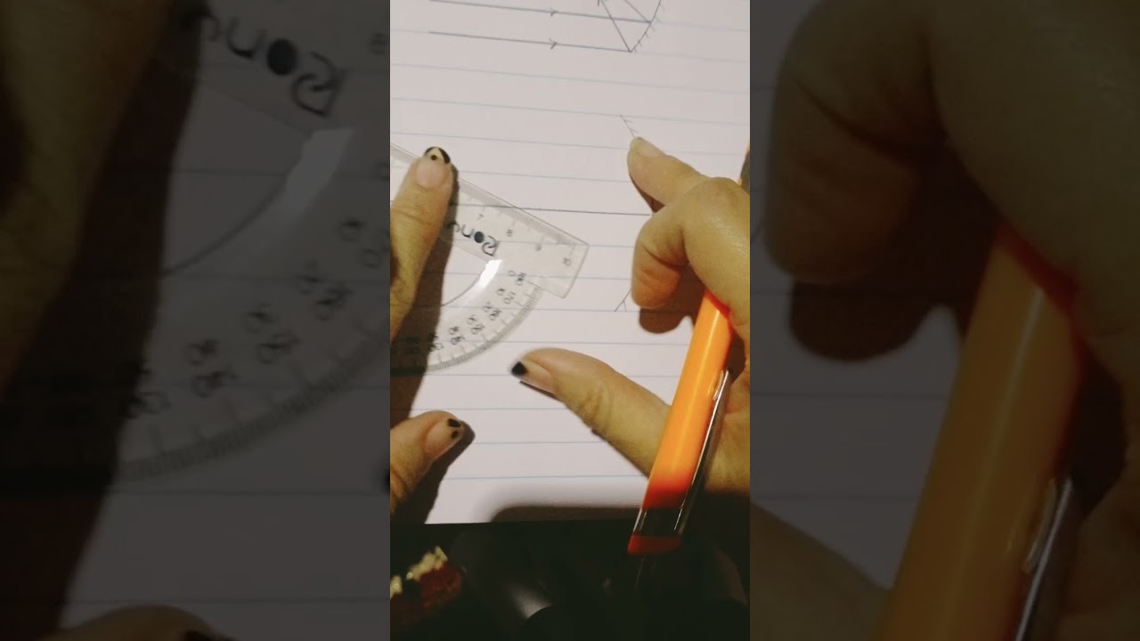 اسهل طريقه لرسم المرايا للصف الثالث الاعدادي مش هتلاقيه على اى قناة،،،،،