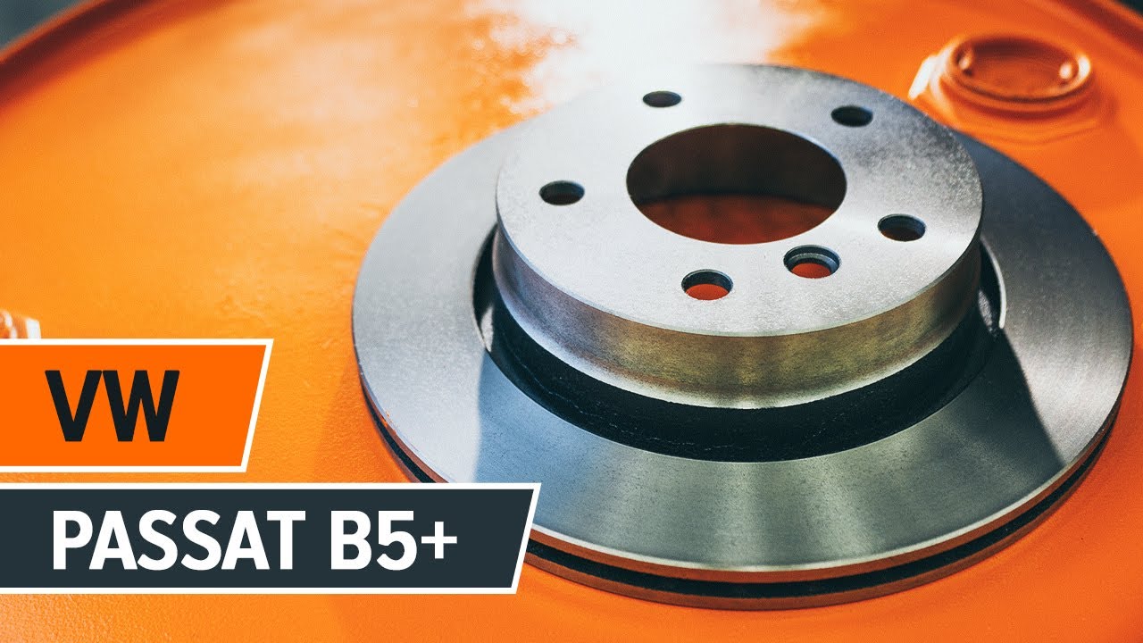 Wie VW PASSAT B5+ Bremsscheiben vorne und Bremsbeläge vorne wechseln TUTORIAL | AUTODOC