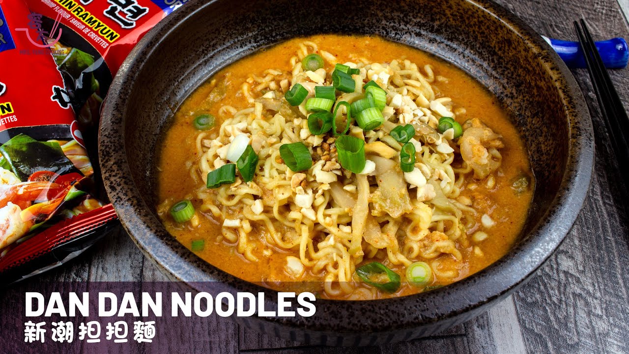 Must Try Spicy Instant Noodle Hack - Dan Dan Noodles | 新潮担担麵