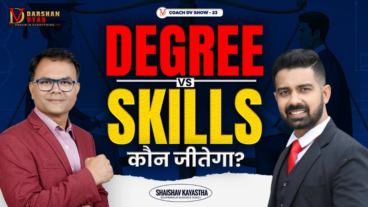 AI-Proof Your Career | The Skills Indian Youth Are Missing IN 2026 | Degree Vs Skills Who Wins ?