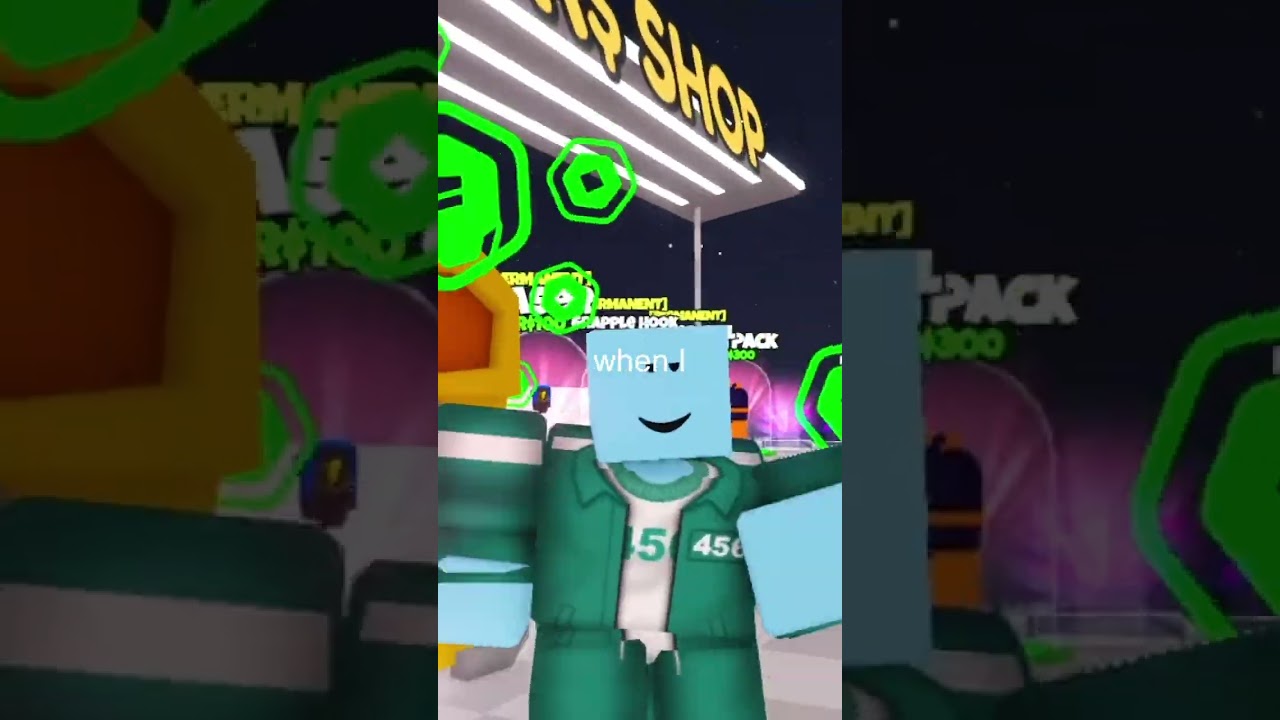 how I broke this roblox game's economy #shorts