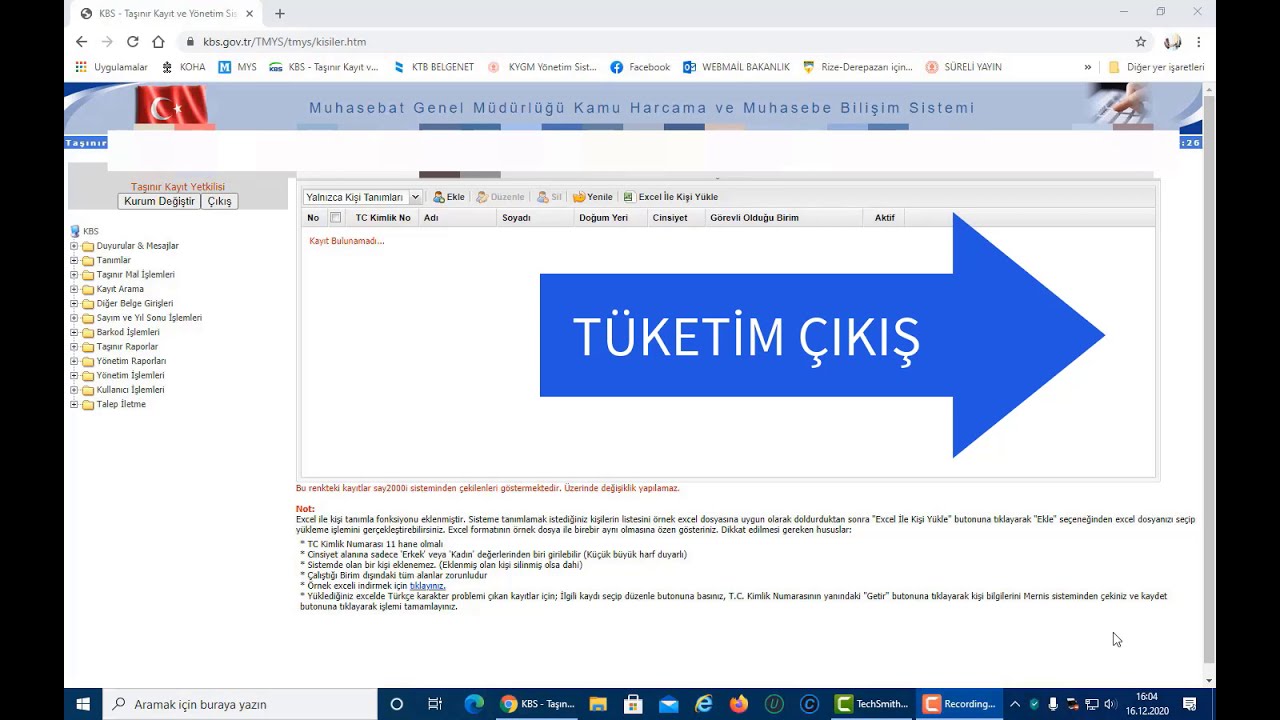 TÜKETİM ÇIKIŞ 2024