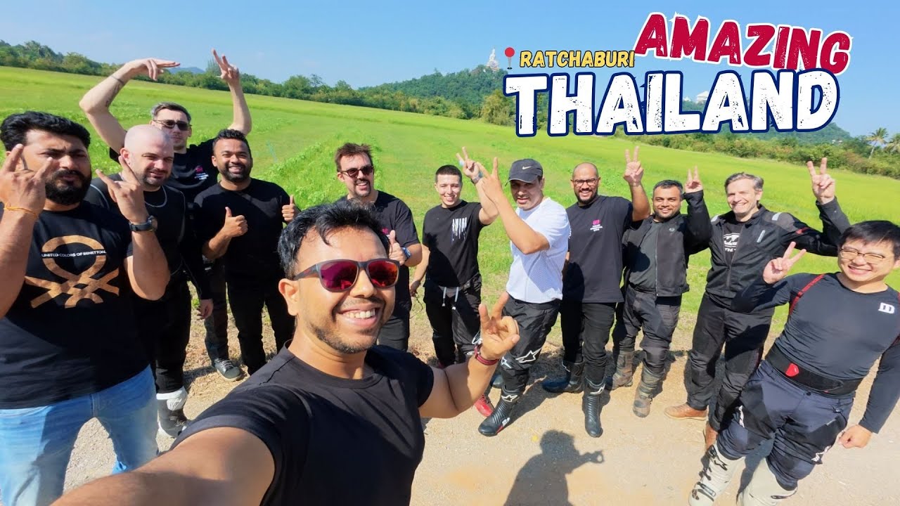Moto-Vlog: THAILAND 🇹🇭 Riding with the Thailand's Best Bikers Group in Ratchaburi