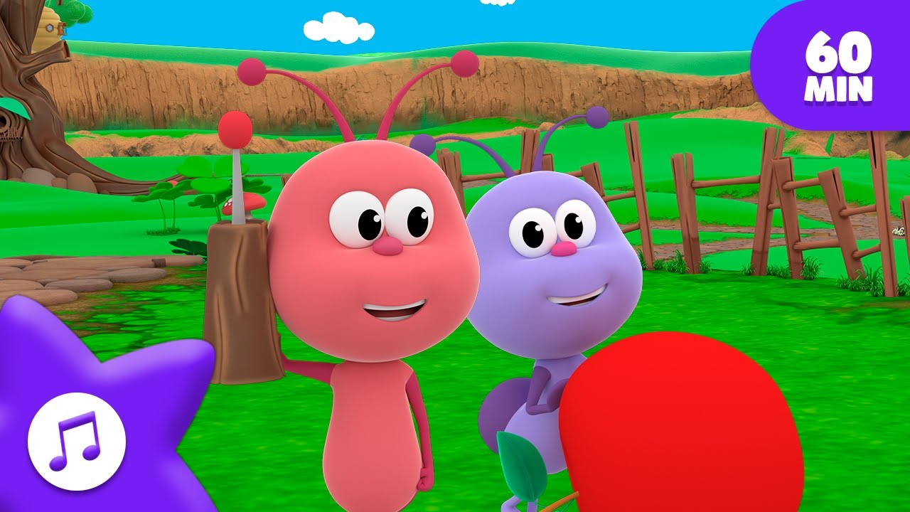 As Formiguinhas vão Marchando e Aprendendo | BICHIKIDS em Português 🐞 MIX 🌈 PARA CRIANÇAS