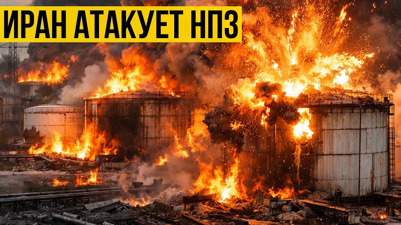 Иран атакует нефтяную инфраструктуру в Омане, ОАЭ, Кувейте и Бахрейне. Удары по грузовым кораблям.