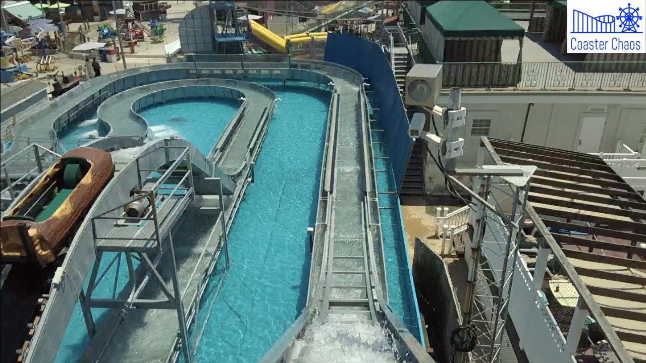 High Seas Log Flume | Playland's Castaway Cove | On-Ride POV