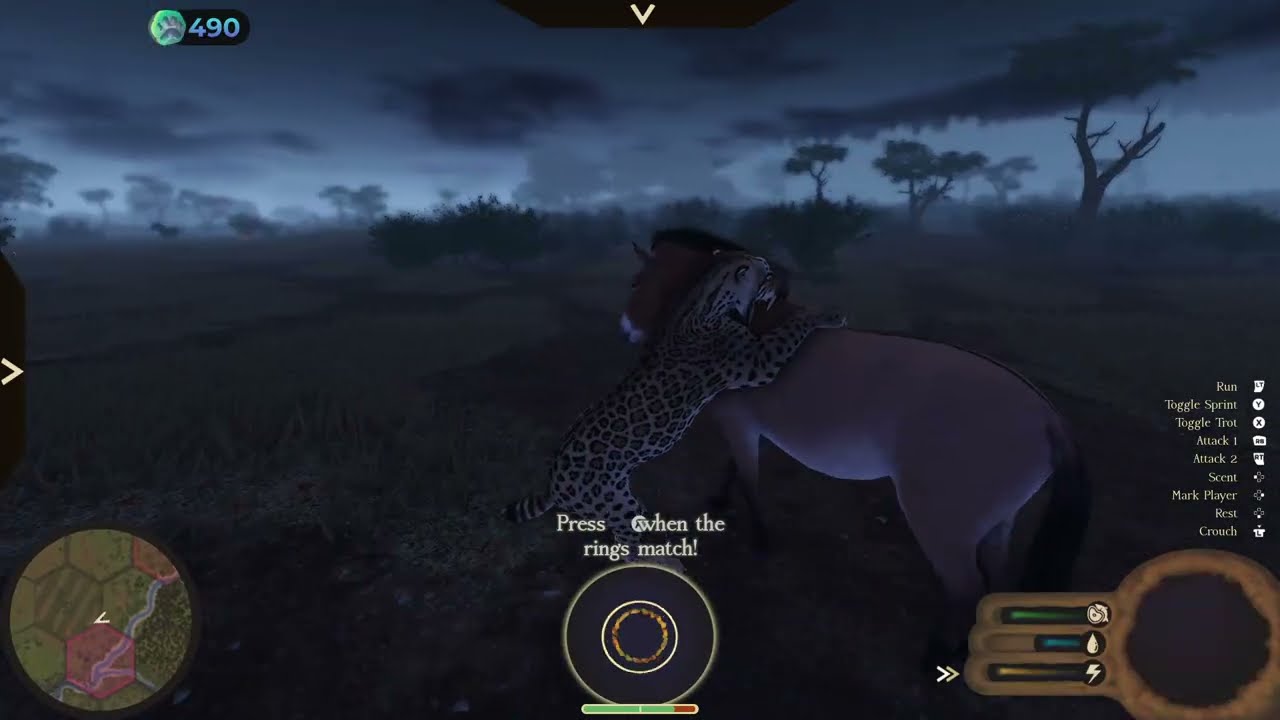 Western Horse Ambush/Smilodon Vs Dire Wolves