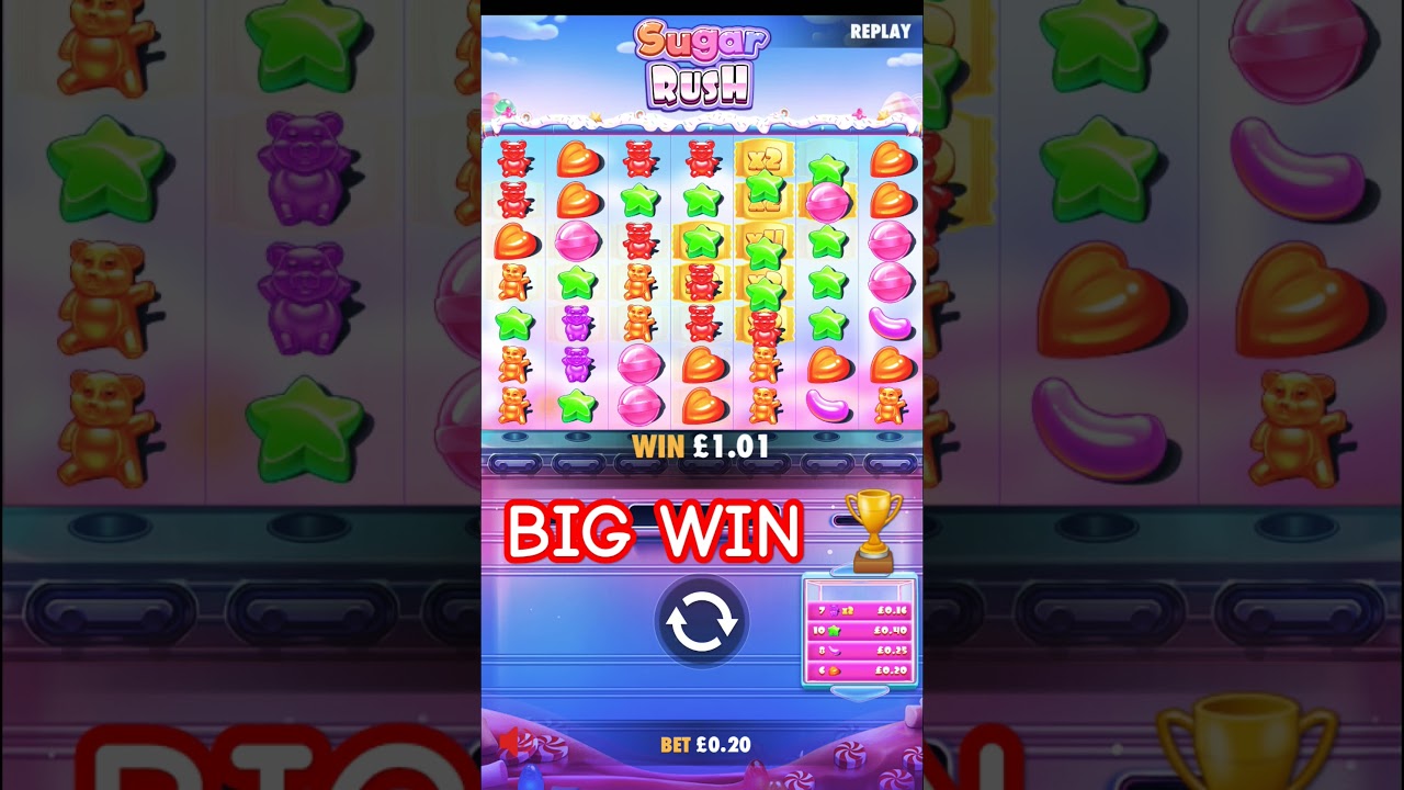 Winning Massive on Sugar Rush Slots on Bet365.   💸💸🎰🎰#slots #win  #money