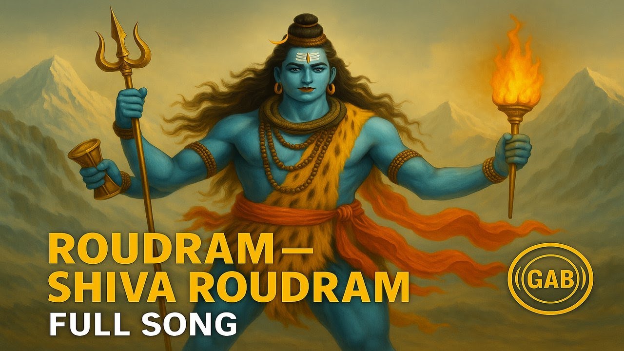 SHIVA ROUDRAM⚡ Shiva Tandavam Energy | Powerful Devotional Trance | Ganesh Aura Beat
